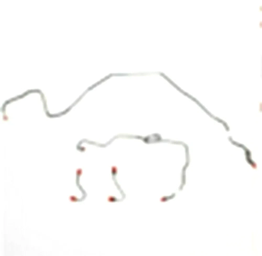 84-85 Chevrolet Camaro Front Brake Line Kit 8 Cyl Stainless Steel